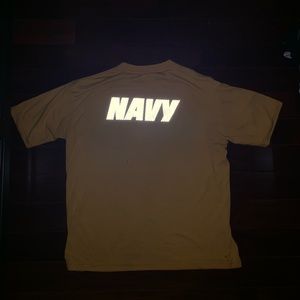 US Navy Men's Yellow NAVY Shirt